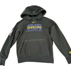 Nike‎ Golden State Warriors Courtside Hooded Embroidered Sweatshirt Zip Pocket